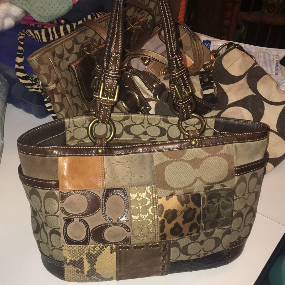 Coach Patchwork Tote